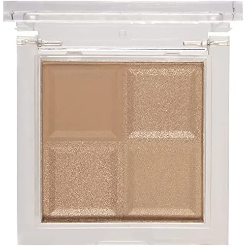 Almay Shadow Squad, 210 Unplugged, 1 count, eyeshadow palette, Gel,Powder (Pack of 2)