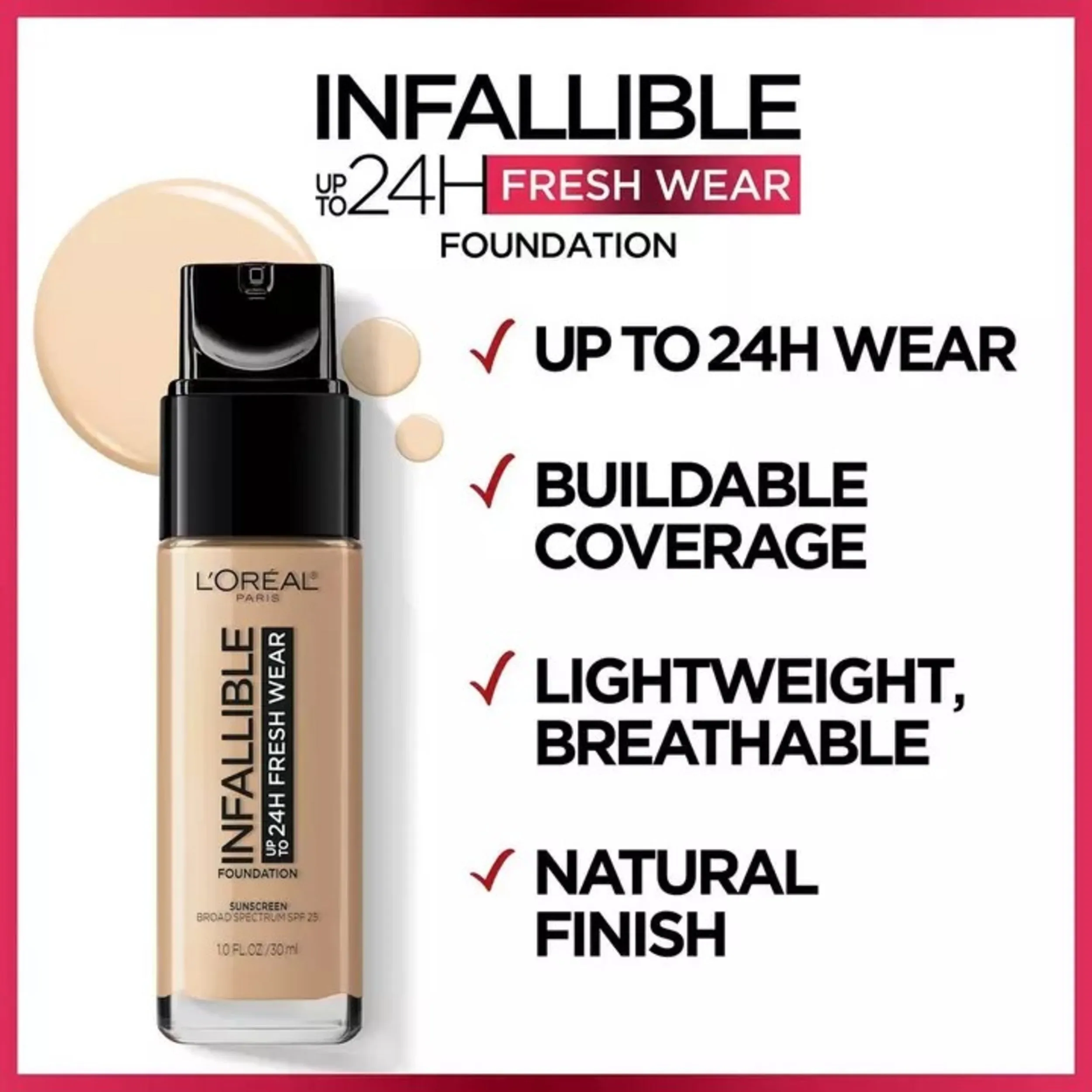 Infallible Fresh Wear 24HR Foundation