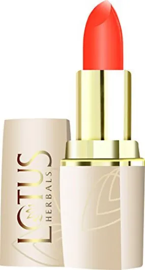Lotus Herbals Pure Colors Lip Color, 'O' Orange, 4.2g