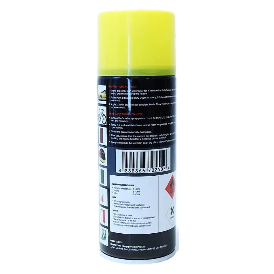 Nippon Pylox Spray Paint 06 Art Yellow 400Cc