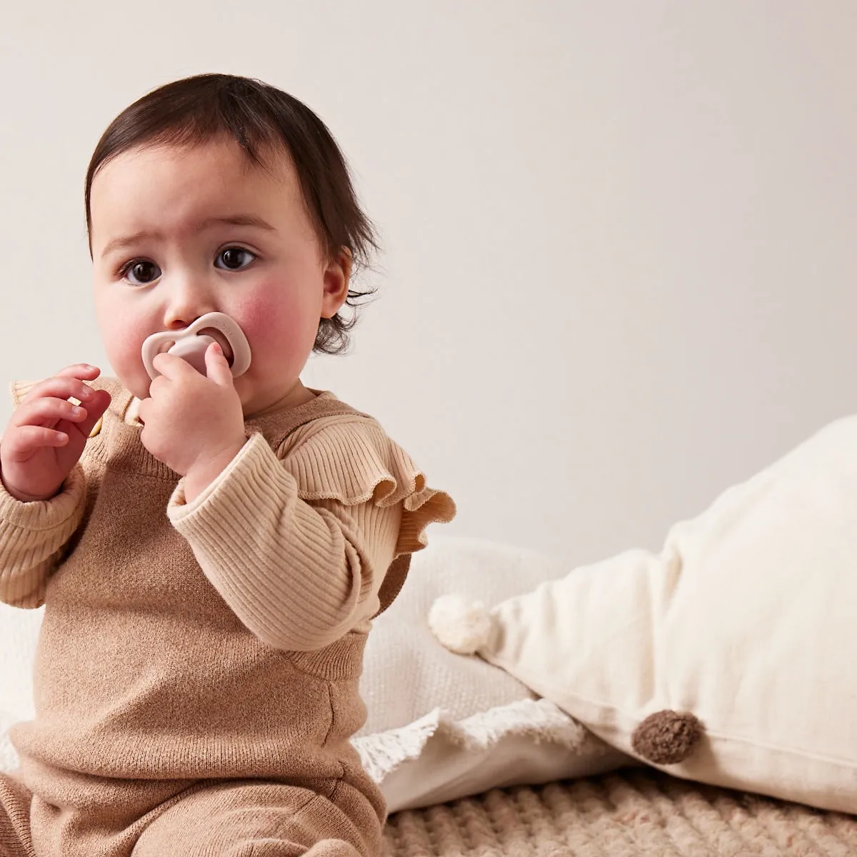 pacifier twin pack - berry   blush
