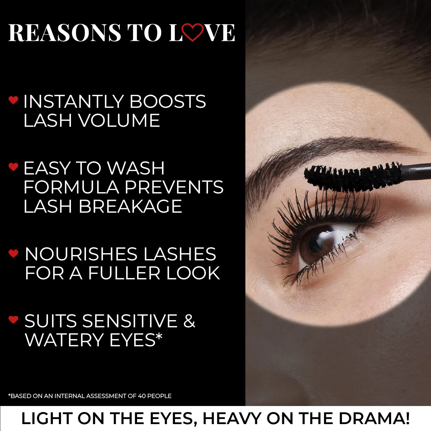 Serum-infused Volume Boost Mascara with Castor Oil and Coconut Oil - 8 ml