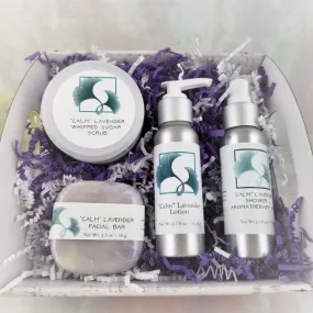 Spa Gift Basket - "Calm" Lavender